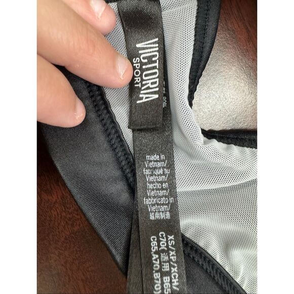 Victoria’s Secret Sport Black Sports Bra Size X-Small - Picture 3 of 4